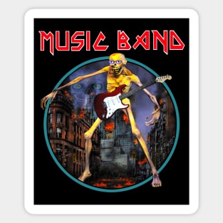 Music Band Sticker